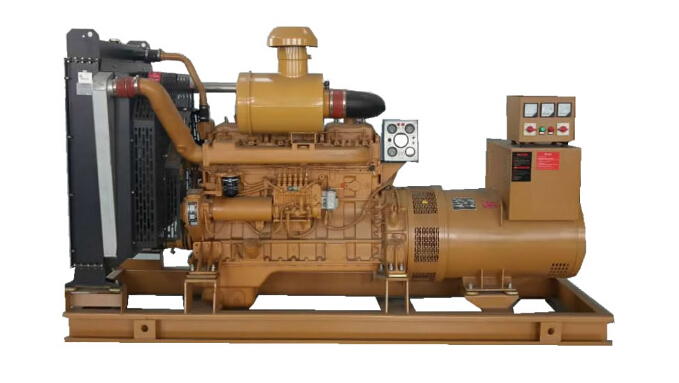 满洲里上柴250kw大型柴油二手发电机组